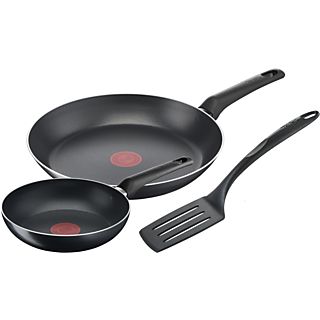 TEFAL Simple Cook - Bratpfannen-Set (Schwarz)