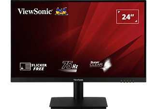 VIEWSONIC VA2406-H 23,6'' Sík FullHD 75 Hz 16:9 VA LED Monitor