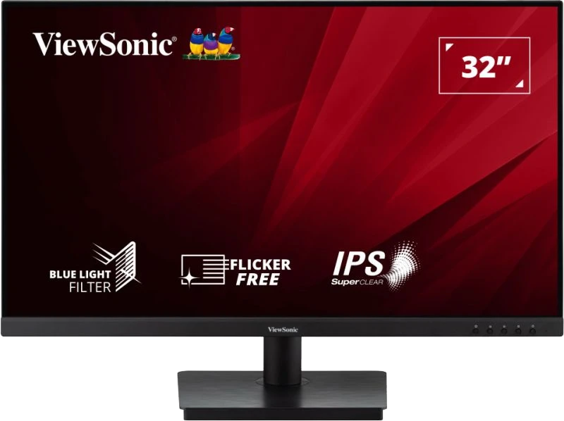 VIEWSONIC VA3209-2K-MHD 31,5'' Sík QHD 75 Hz 16:9 IPS LED Monitor