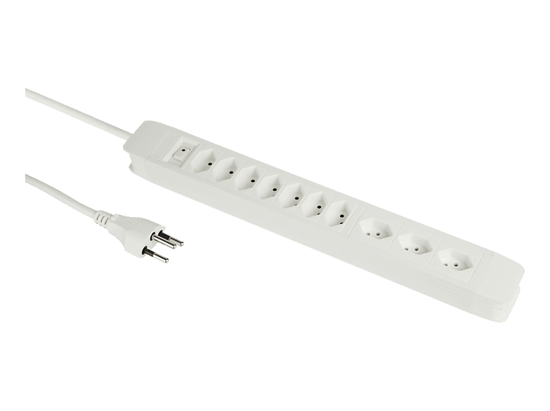SCHOENENBERGER 810.10.2WS - Steckdosenleiste (Weiss)
