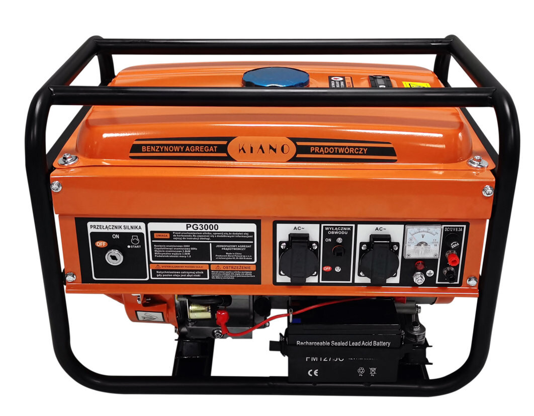 Benzynowy agregat prądotwórczy KIANO PG 3000