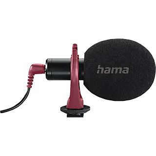 HAMA RMN Uni - Microfono direzionale (Nero/Rosso)