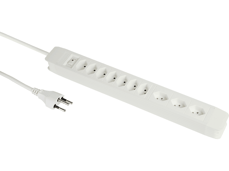 SCHOENENBERGER 810.10.5WS - Steckdosenleiste (Weiss)
