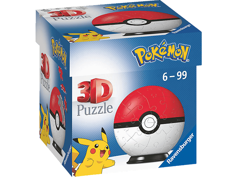 RAVENSBURGER Puzzle-Ball Pokémon Pokéball 3D Puzzle