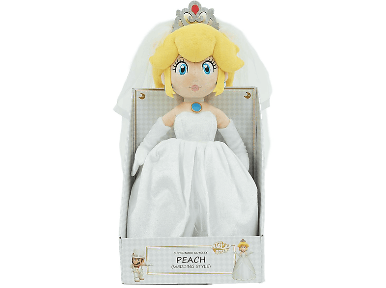 Braut, 40 Mario cm Super Plüsch SAN-EI Plüschfigur Nintendo Peach