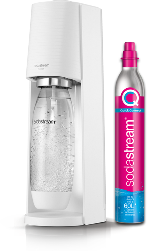 SODA STREAM 42004912 SM TERRA CQC szódagép, fehér