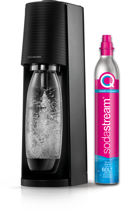 SODA STREAM 42004913 SM TERRA CQC szódagép, fekete