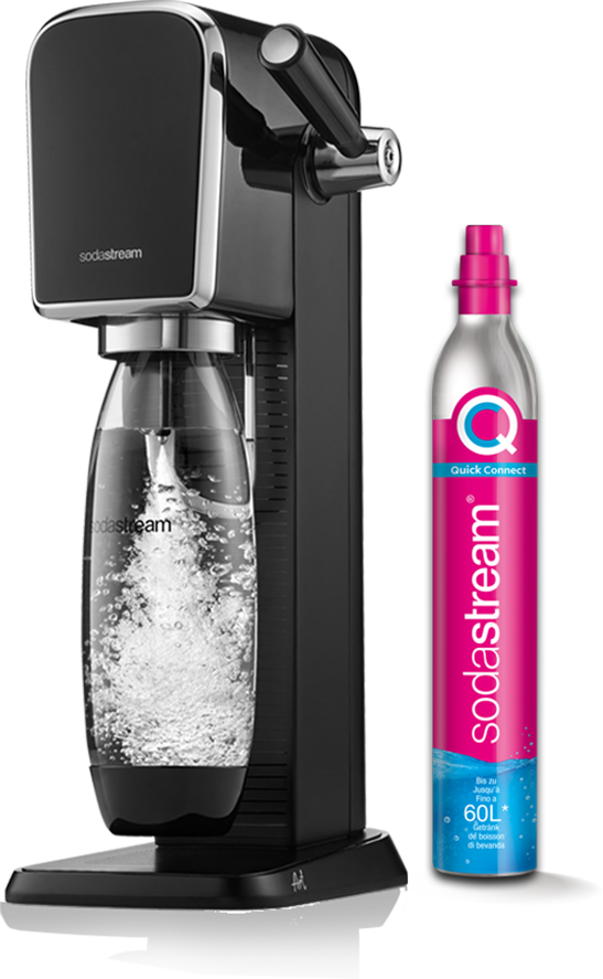 SODA STREAM 42004916 SM ART CQC szódagép, fekete