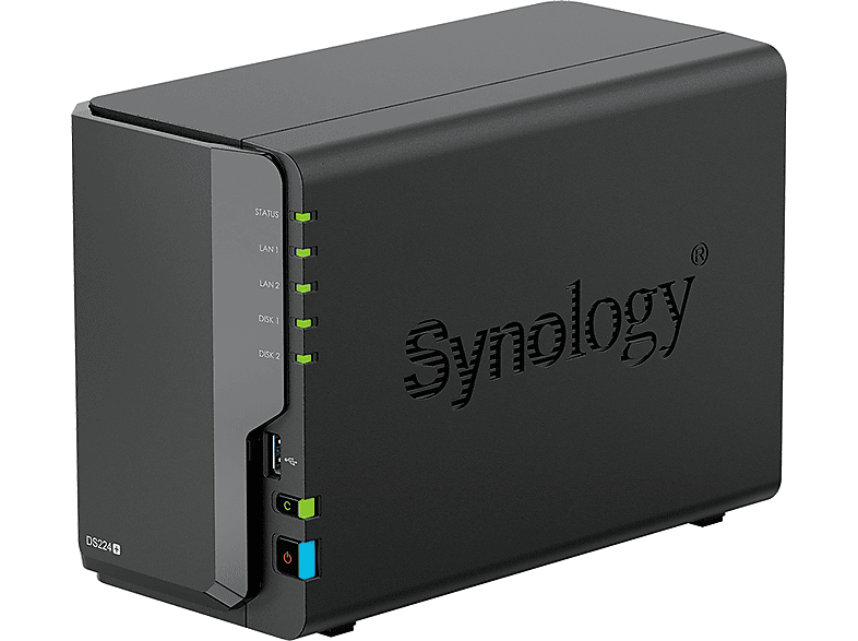 SYNOLOGY DiskStation DS224+ mit 2x 4TB Seagate IronWolf (HDD