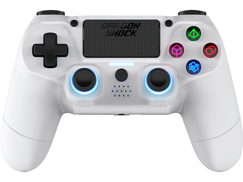 4 DRAGON PlayStation 4 Mizar | Wireless MediaMarkt Weiß PlayStation für Controller Controller SHOCK