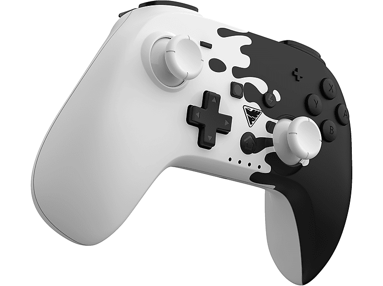 Thumbnail - DRAGON SHOCK PopTop Compact Wireless (OLED-Style) Controller Schwarz/Weiß für Nintendo Switch, Switch OLED, PC