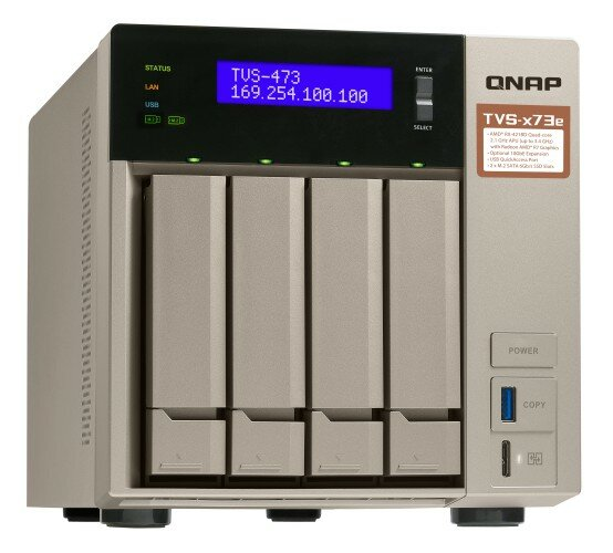 Serwer NAS QNAP TVS-473e-4G