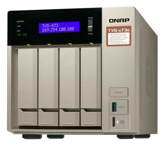 Serwer NAS QNAP TVS-473e-4G