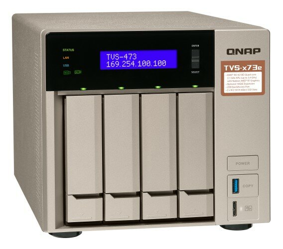 Serwer NAS QNAP TVS-473e-4G