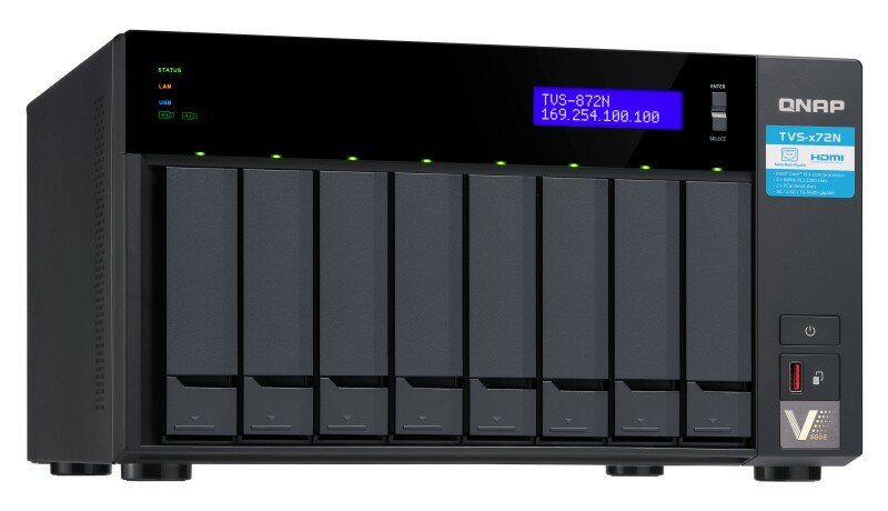 Serwer NAS QNAP TVS-872N-i3-8G