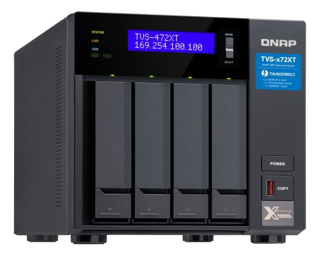 Serwer NAS QNAP TVS-472XT-PT-4G