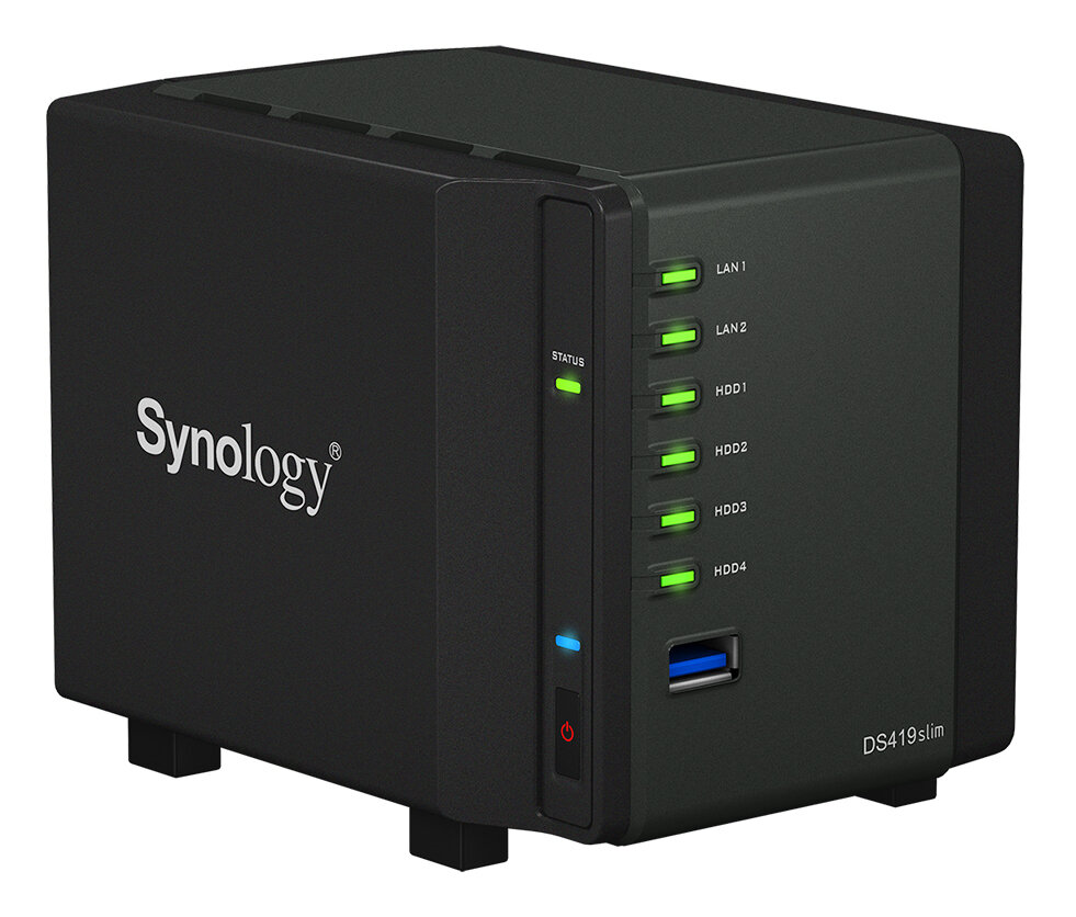 Serwer NAS SYNOLOGY DiskStation DS419slim