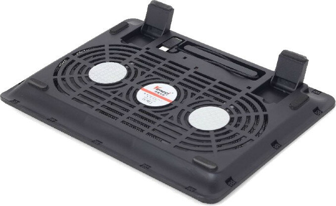 Podstawka chłodząca GEMBIRD NBS-2F15-01 Czarny