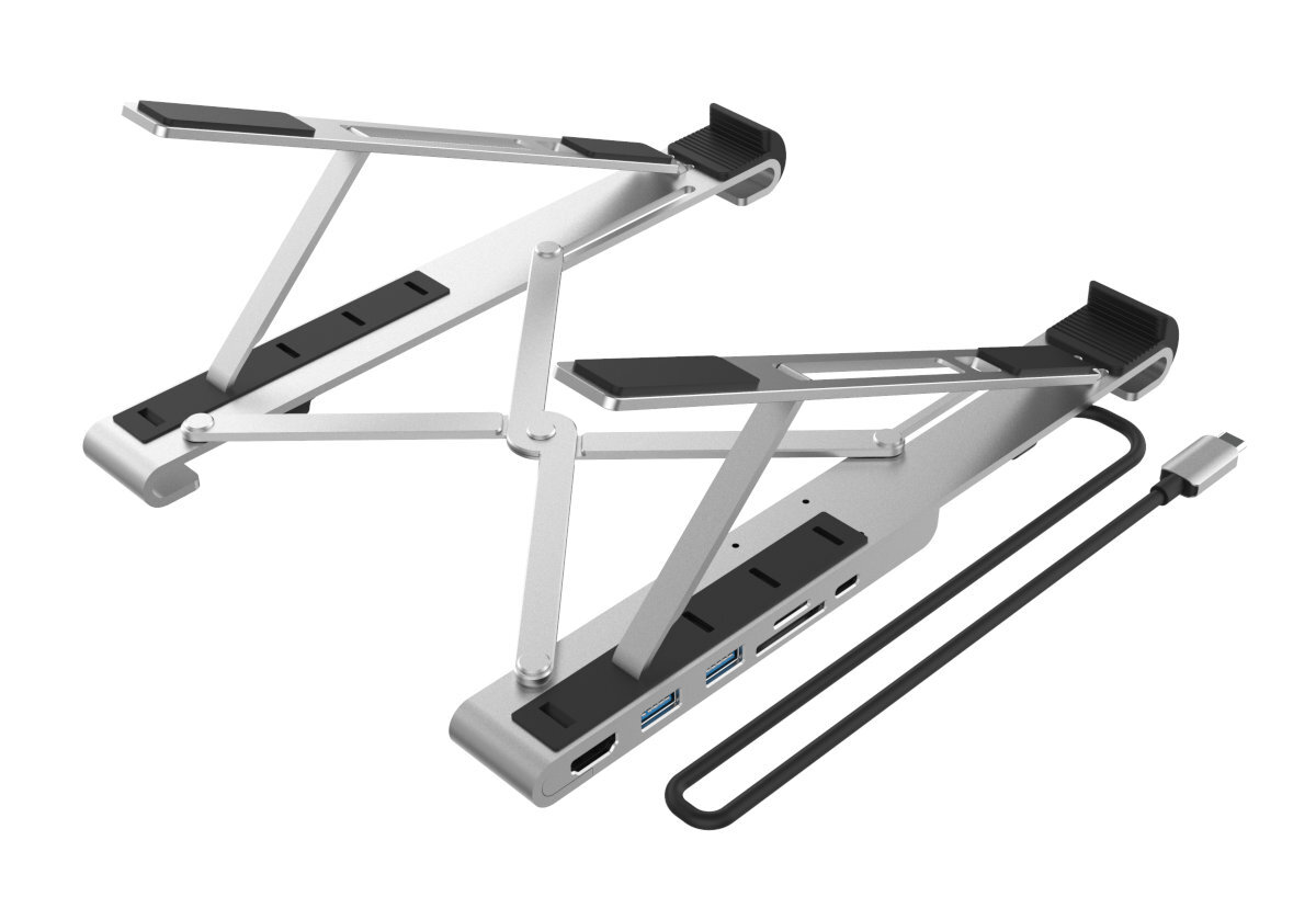 Podstawka pod laptopa ISY IDO-2000 7 w 1 USB-C