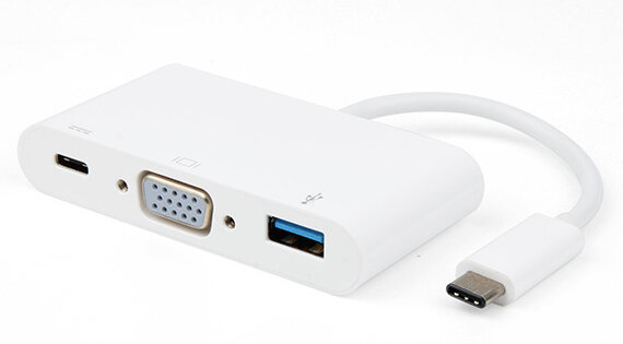 Adapter Adapter USB-C - USB-C/USB3.1/VGA VIVANCO 34294