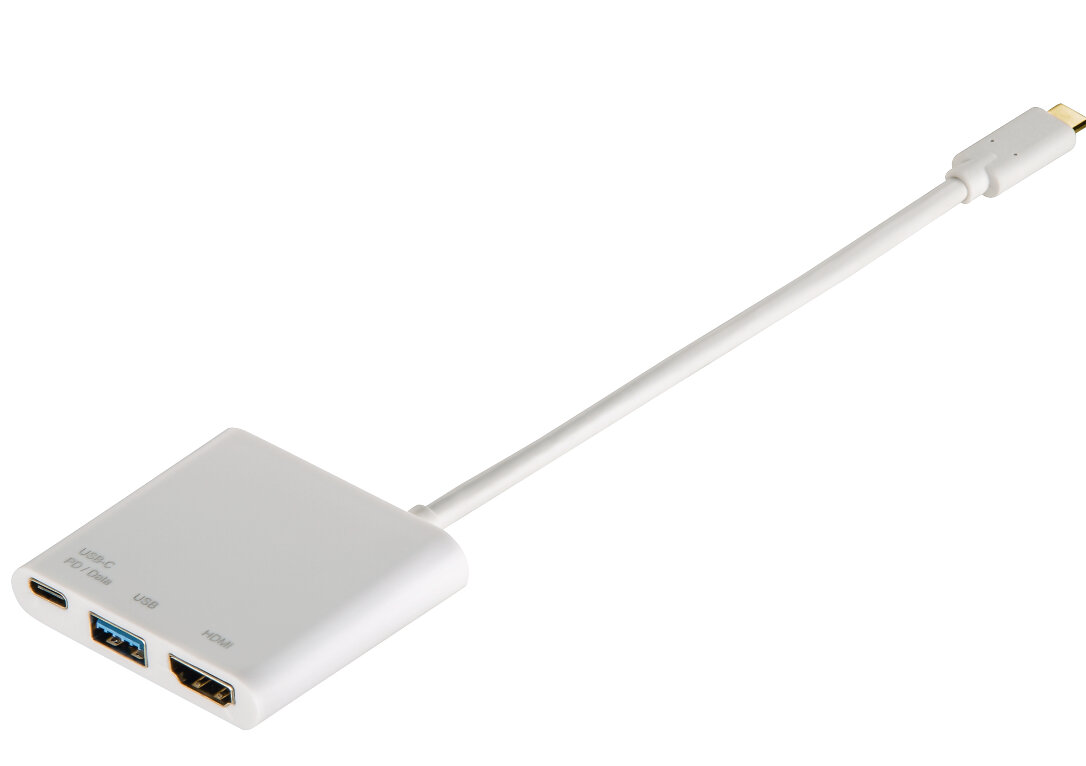 Adapter HAMA 135728 3-w-1 USB-C Multiport USB 3.1, HDMI i USB-C