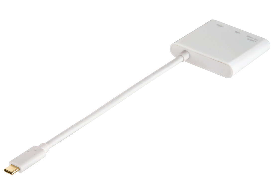 Adapter HAMA 135728 3-w-1 USB-C Multiport USB 3.1, HDMI i USB-C