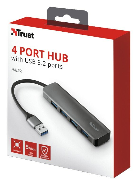 Hub USB TRUST Halyx 23327