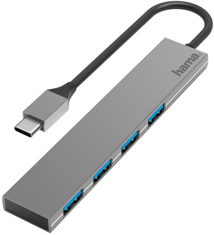 Hub HAMA Premium USB-C 1:4xUSB-A 3.2 Gen1