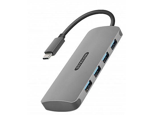 Hub USB SITECOM CN-383 USB-C 4 Porty USB-A 5Gbps