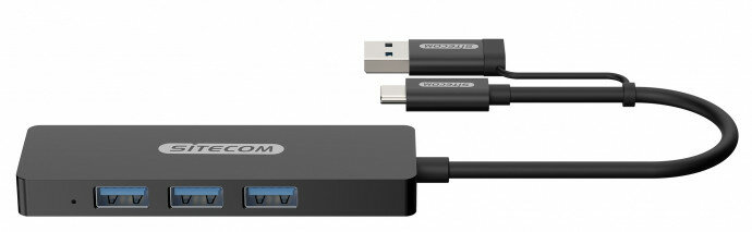 Hub USB SITECOM CN-414 USB-C Hub 4 Porty