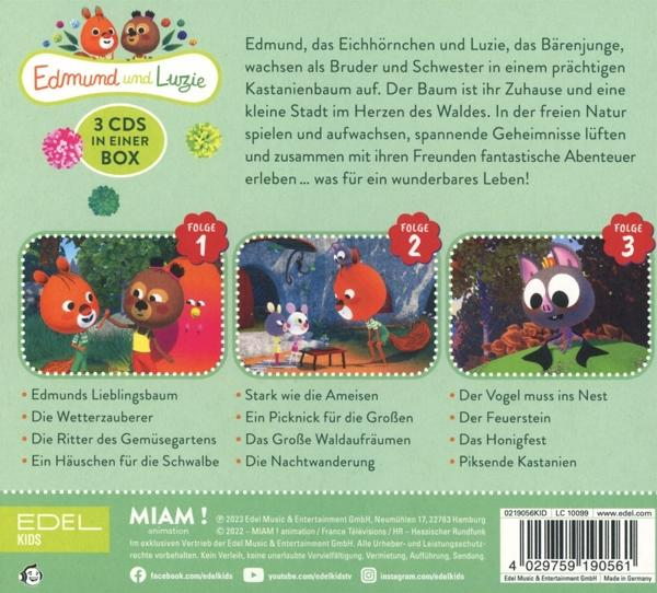 Edmund Und Luzie - Hörspiel-Box,Folge 1-3  - (CD)