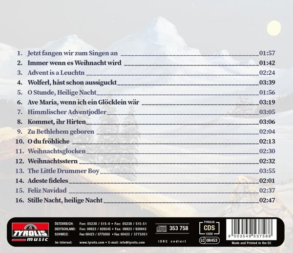 Männergesangsverein Strengen - Advent und Weihnachten mit dem  - (CD)