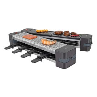 NOUVEL Multi - Set per raclette (Nero/grigio)