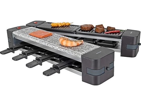 NOUVEL Multi - Set per raclette (Nero/grigio)