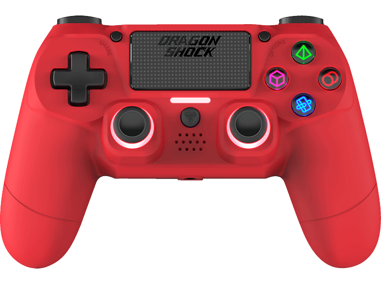 Dragon War Draadloze Controller Dragonshock Mizar Rood