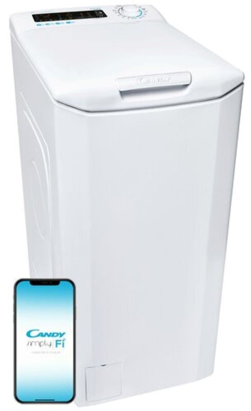 Pralka ładowana od góry CANDY CSTG 46TME/1-S 6kg 1400 obr. Smart Inverter