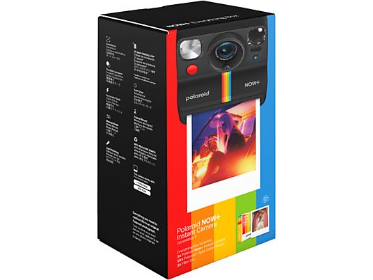 POLAROID Everything Box Polaroid Now+ Gen 2.0 - Sofortbildkamera Set Schwarz