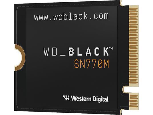 WESTERN DIGITAL WD_BLACK SN770M NVMe SSD - Festplatte (SSD, 2 TB, Schwarz)