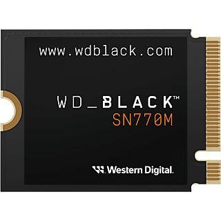 WESTERN DIGITAL WD_BLACK SN770M NVMe SSD - Festplatte (SSD, 1 TB, Schwarz)