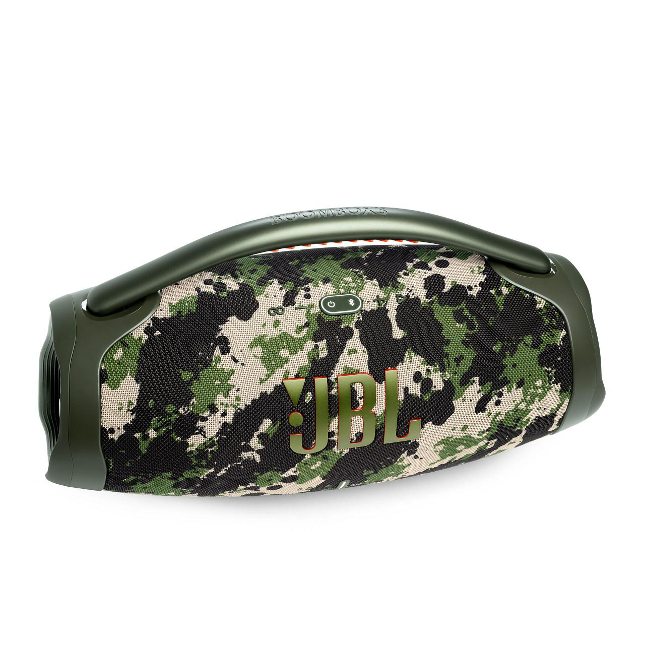 JBL Boombox 3 Bluetooth Lautsprecher, Camouflage, Wasserfest