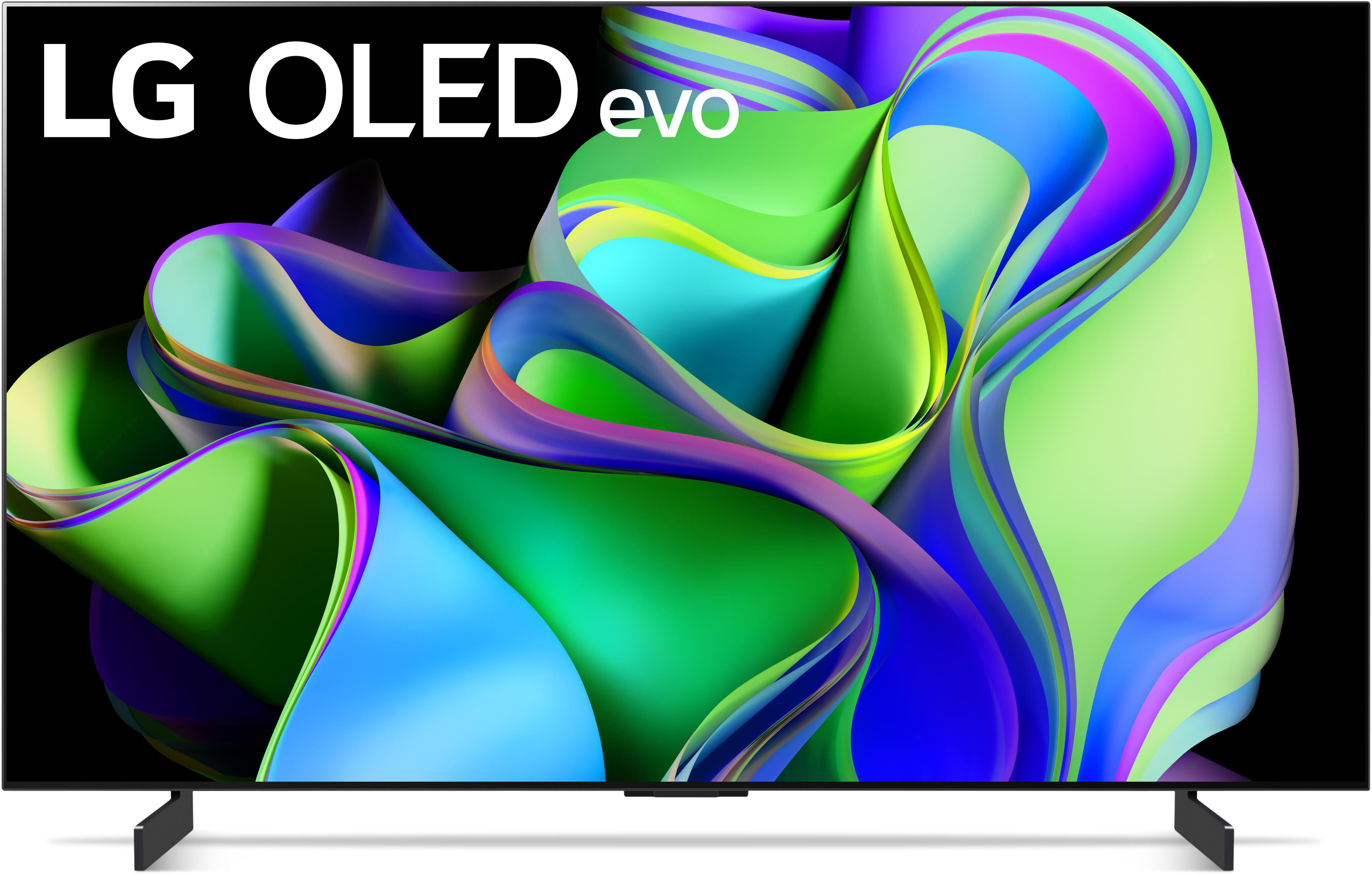 LG OLED42C37LA OLED evo TV (Flat, 42 Zoll / 106 cm, UHD 4K, SMART TV, webOS 23 mit LG ThinQ)