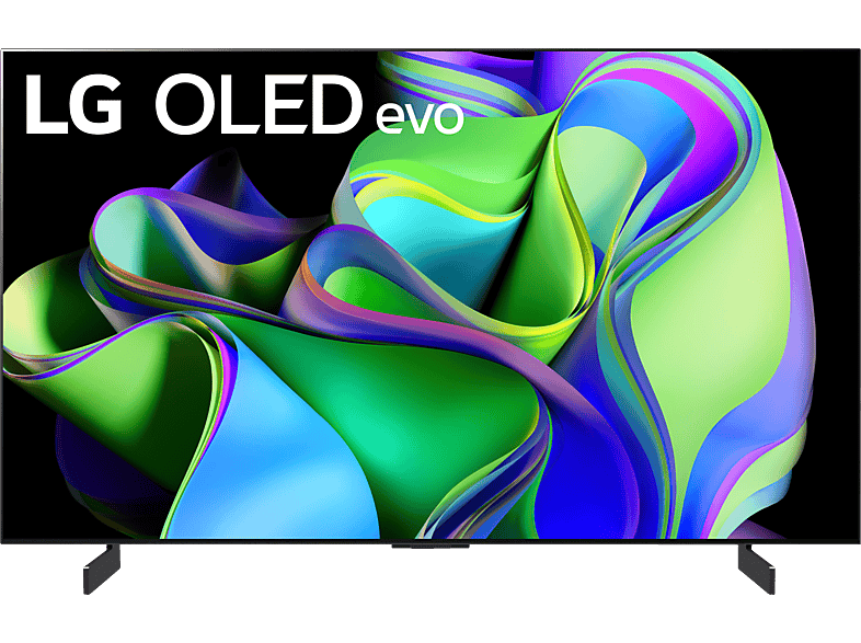 LG OLED42C37LA OLED evo TV (Flat, 42 Zoll / 106 cm, UHD 4K, SMART TV, webOS 23 mit LG ThinQ)