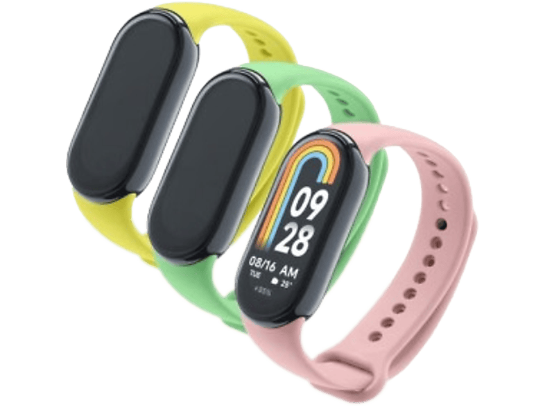 Paquete de 3 bandas para Xiaomi Watch S1 Active Band, correa deportiva de  silicona de color puro compatible con Xiaomi Watch S1 Active Band para