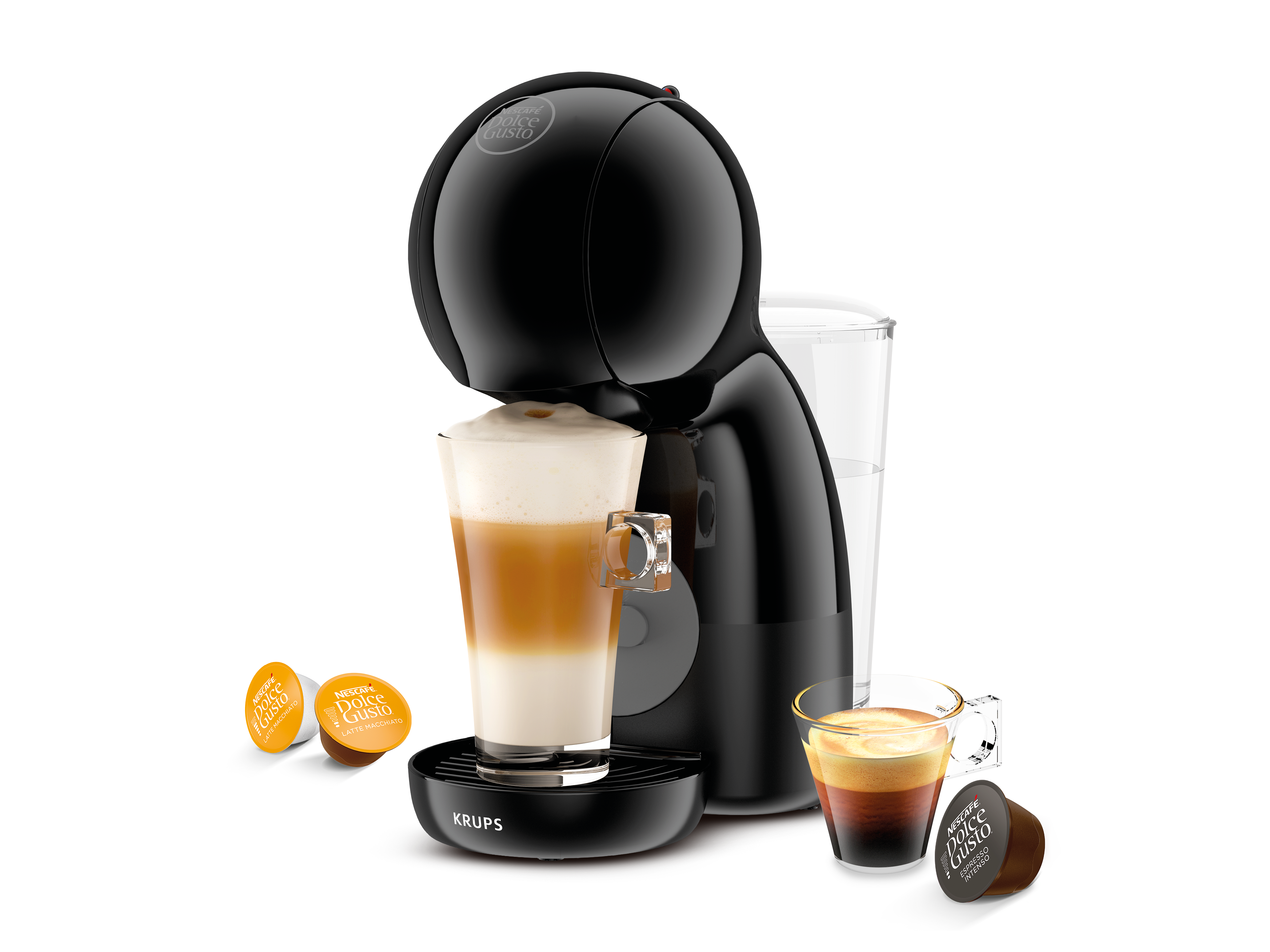 KRUPS Piccolo XS Dolce Gusto Kapselmaschine Anthrazit