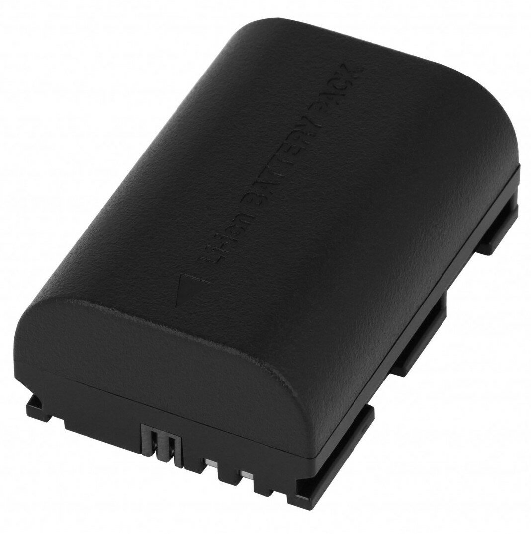 Czarny, prostokątny akumulator litowy. Tekst: Lithium Battery Pack.