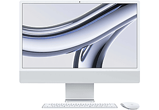 APPLE iMac 24 inc 4.5K M3 8CPU 8GPU 8GB 256GB Gümüş MQR93TU/A