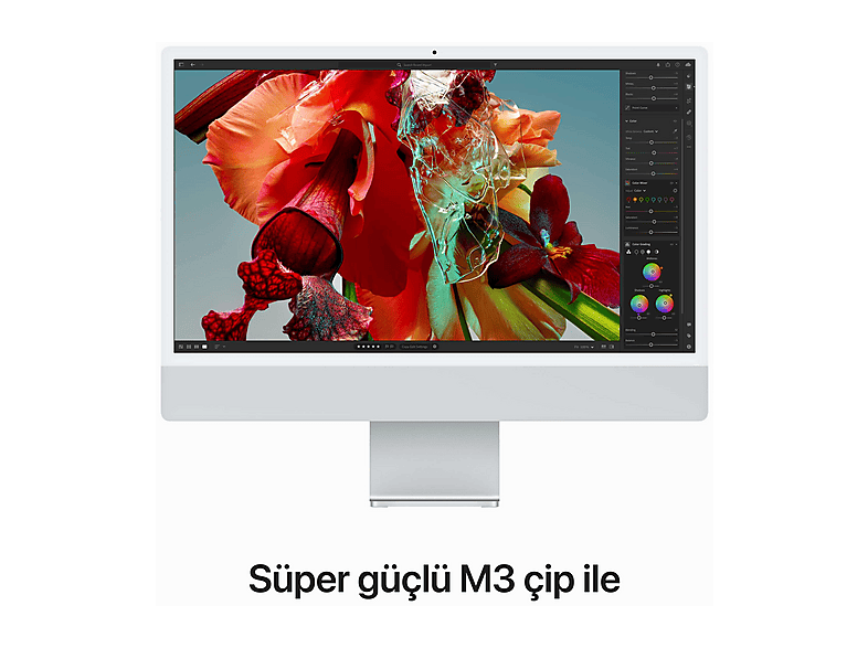 2024 Apple iMac M3 24インチ 8gb 256gb APPLE iMac 24 inc 4.5K M3 8CPU 8GPU 8GB 256GB Gümüş MQR93TU/A