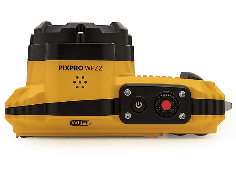 Kodak Pixpro WPZ2 Unterwasserkamera mit 2x Akku und 16 GB Speicherkarte, Gelb; Kompaktkamera — Foto 3 von 4