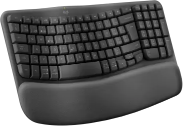 LOGITECH Wave Keys - Tastatur (Graphite)