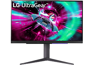 LG UltraGear 27GR93U 27 inç 144Hz 1ms IPS Gsync FreeSync UHD Gaming Monitör Siyah